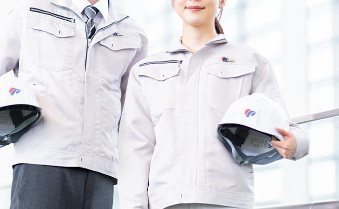 幅広い施工範囲